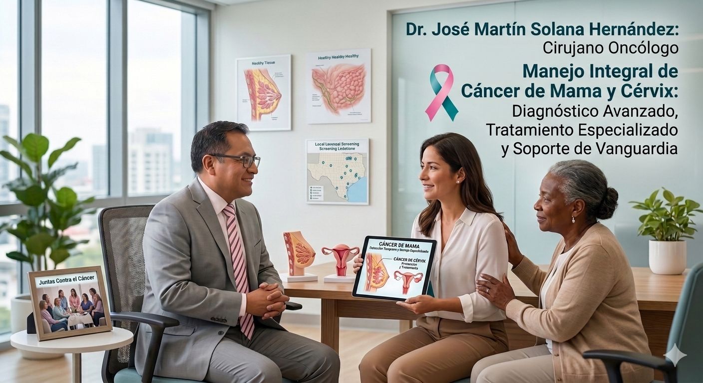 Dr. José Martín Solana Hernández, Cirujano Oncólogo en CDMX